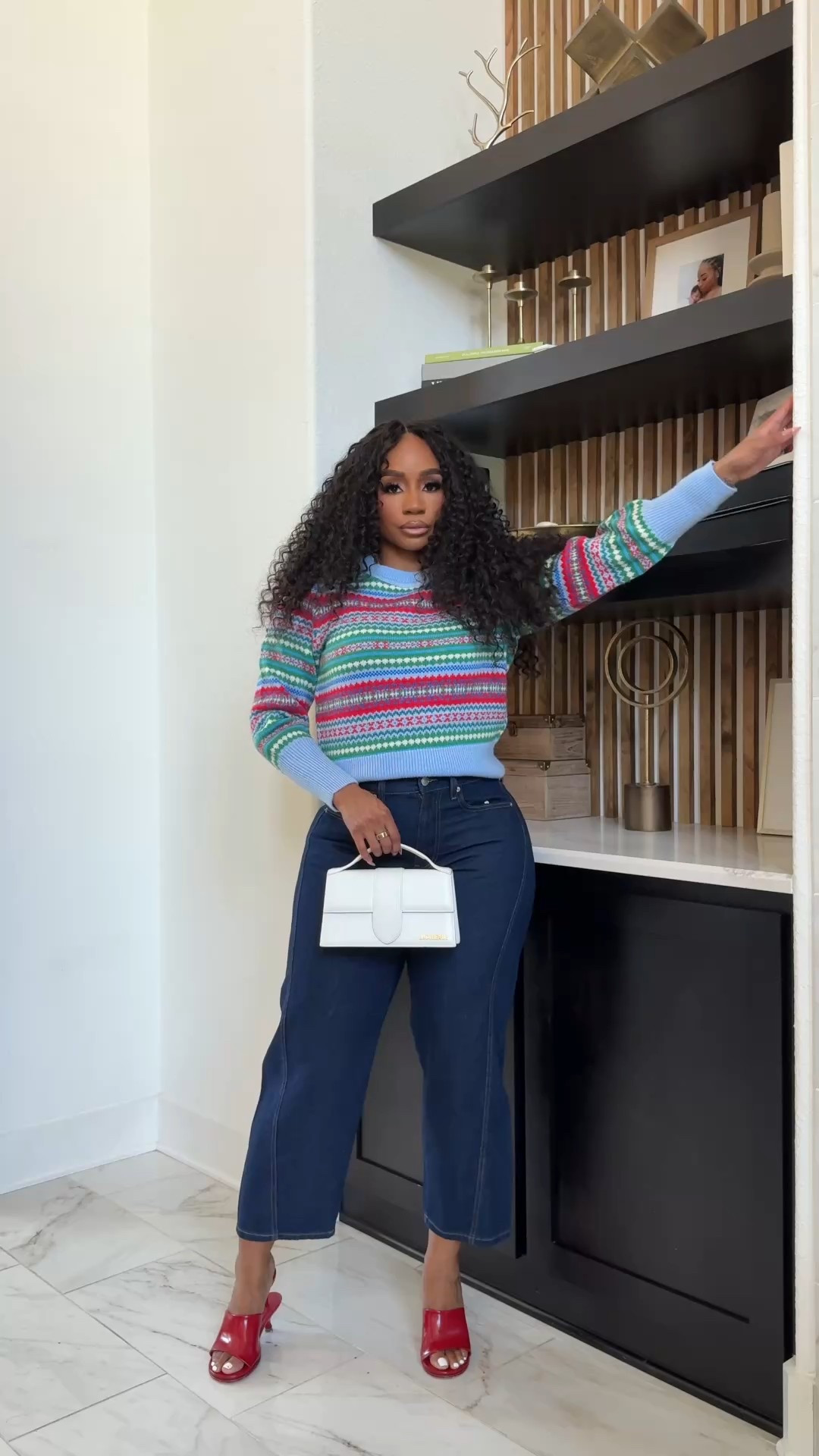 Hi-Low outfit inspo! Sweater and denim under $30! 

#LTKFindsUnder100 #LTKootd #LTKFindsUnder50