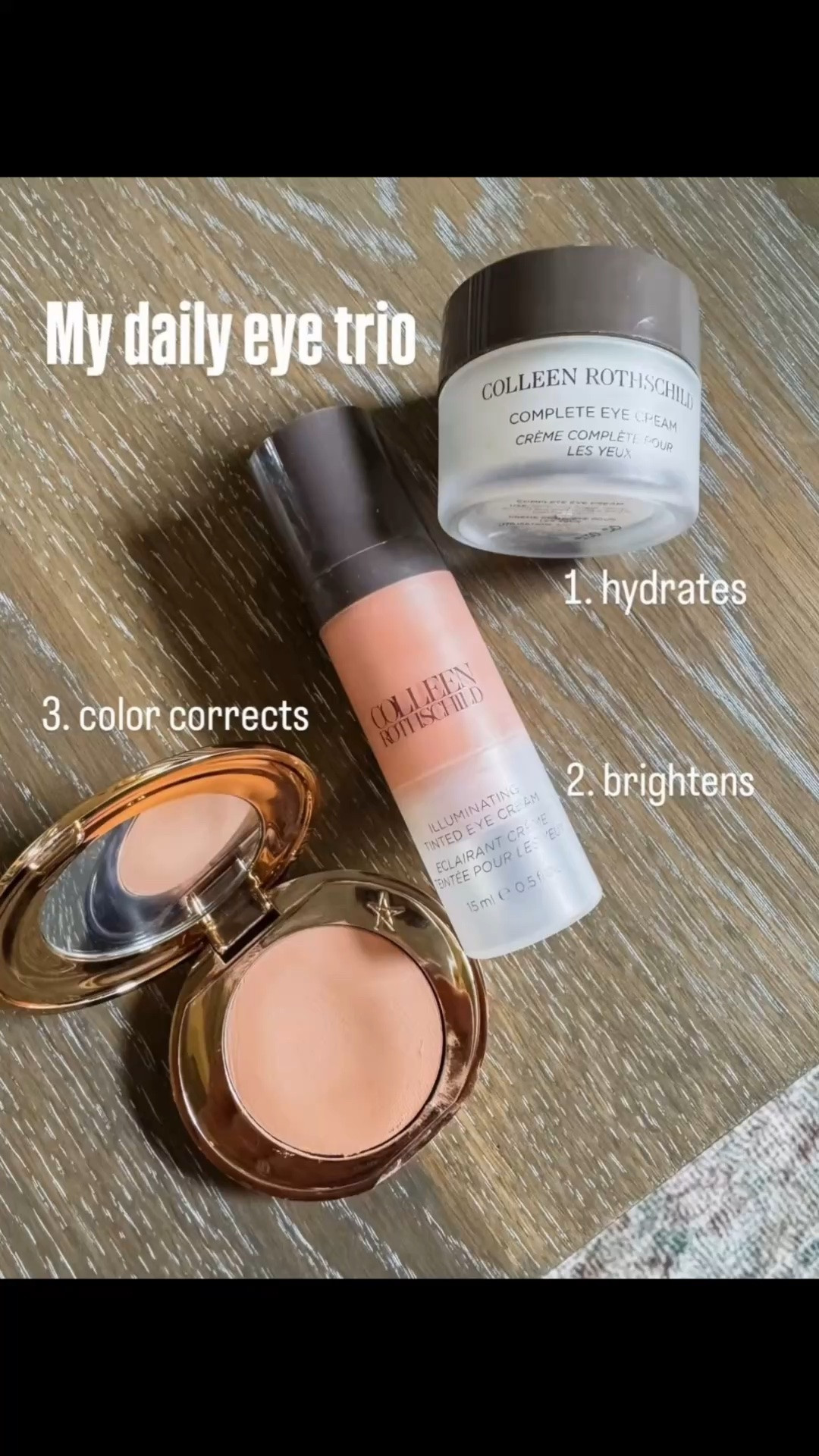 What I use daily to brighten my undereyes.

#LTKSeasonal #LTKOver40 #LTKBeauty