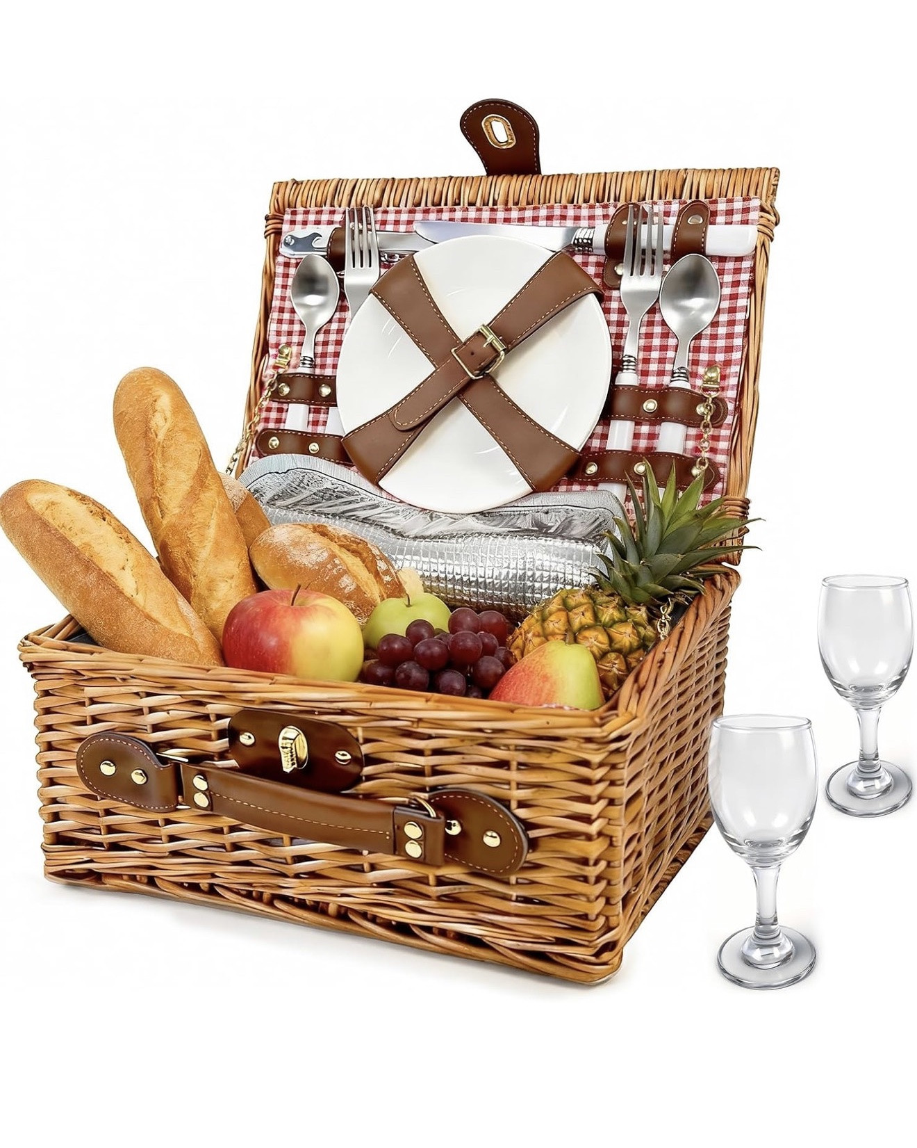 Picnic Basket Set for Summer Dates 🧺🍓☀️

This charming wicker picnic basket comes fully stocked with plates, cutlery, wine glasses, and even a bottle opener for the perfect outdoor picnic. The insulated compartment helps keep food and drinks fresh while the classic wicker design adds timeless charm to park dates, beach picnics, outdoor concerts, road trips, and weekend adventures. Such a cute idea for summer entertaining, date nights, anniversaries, or gifting! 🌿🥖🍇

picnic basket set, summer date ideas, outdoor entertaining, picnic essentials, wicker picnic basket, romantic picnic, summer hosting, outdoor dining, anniversary gift ideas, picnic accessories, park picnic, beach picnic, cottagecore style, entertaining essentials, summer adventures 🧺☀️🍓🌿🥖✨

#LTKHome #LTKfoodie #LTKmomlife