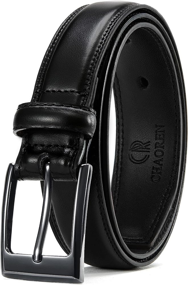 CHAOREN Mens Belts Leather 1 1/8" for Gift Men - Perfect Companion to Mens Dress Shoes | Amazon (US)