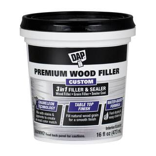 Premium Wood Filler 16 oz. White | The Home Depot
