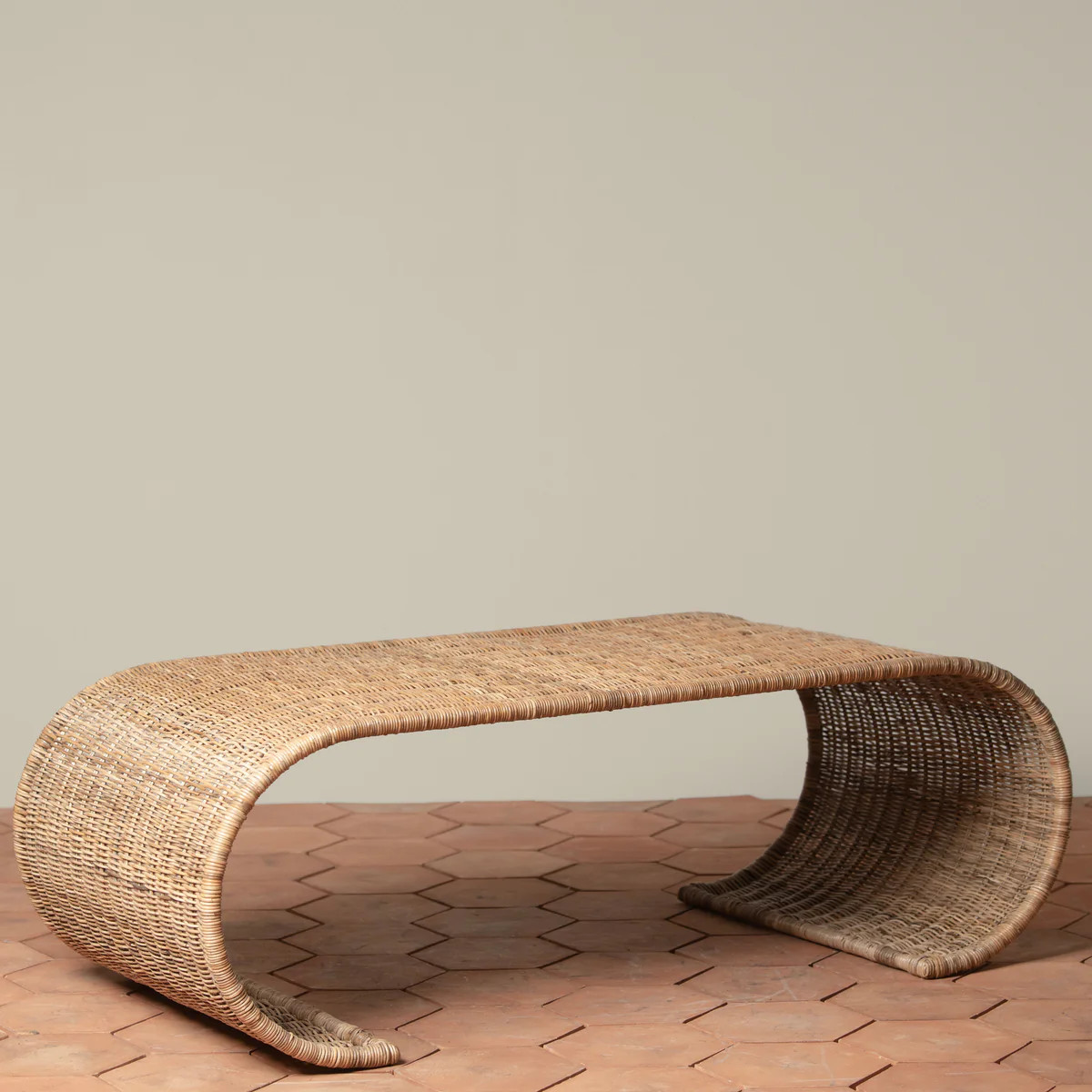 Healdsburg Coffee Table | Wicker Rattan Coffee Table | Casa Zuma