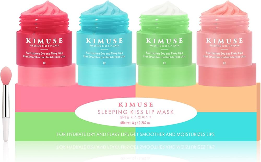 KIMUSE Lip Mask, Lip Sleeping Mask: Moisturizing, Hydrating, Nourishing Lip Care Products, Vitami... | Amazon (US)