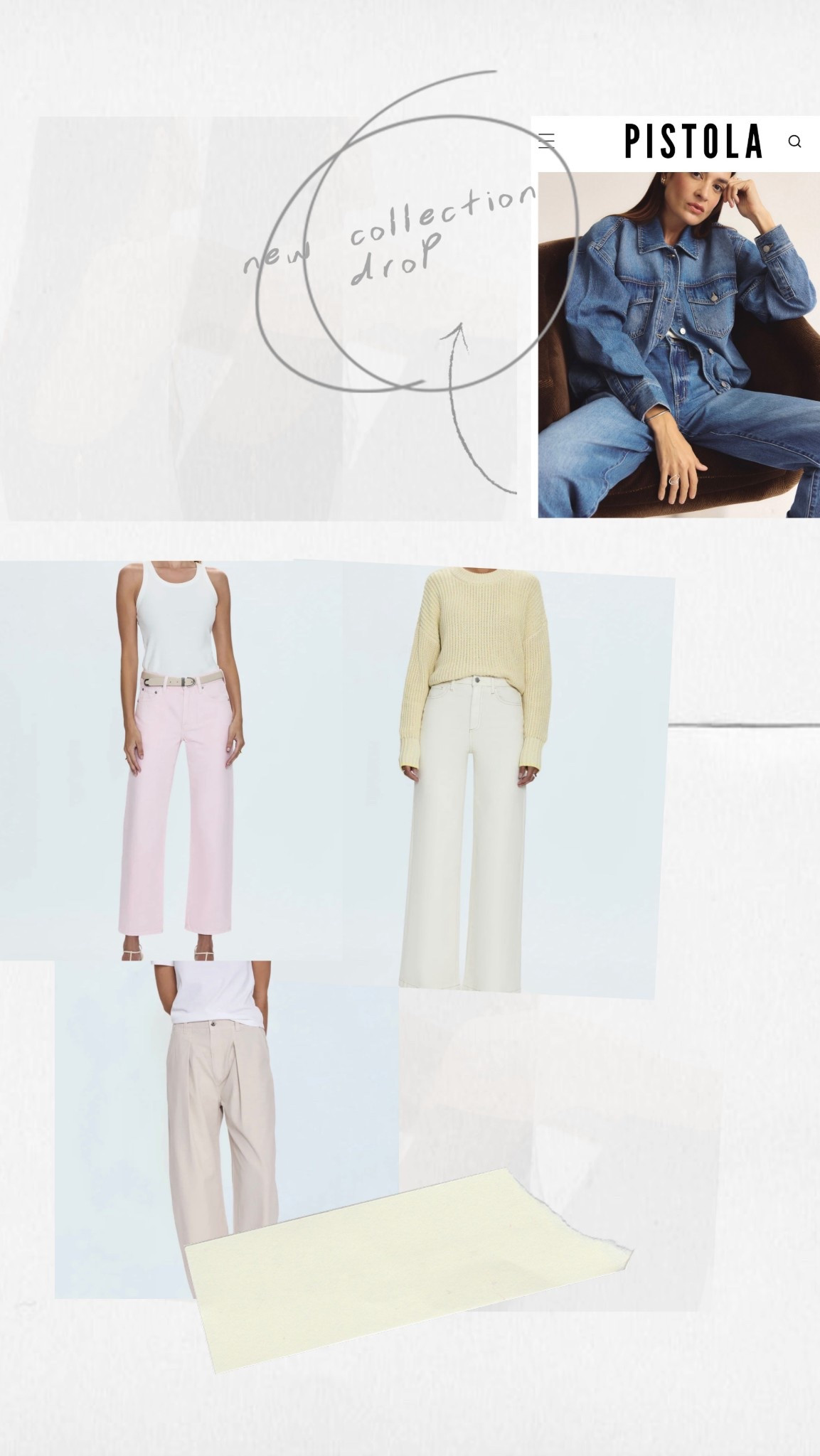 A brand I’m loving - great place to start if looking to refresh your wardrobe and looking for staples🤍 @pistoladenim 