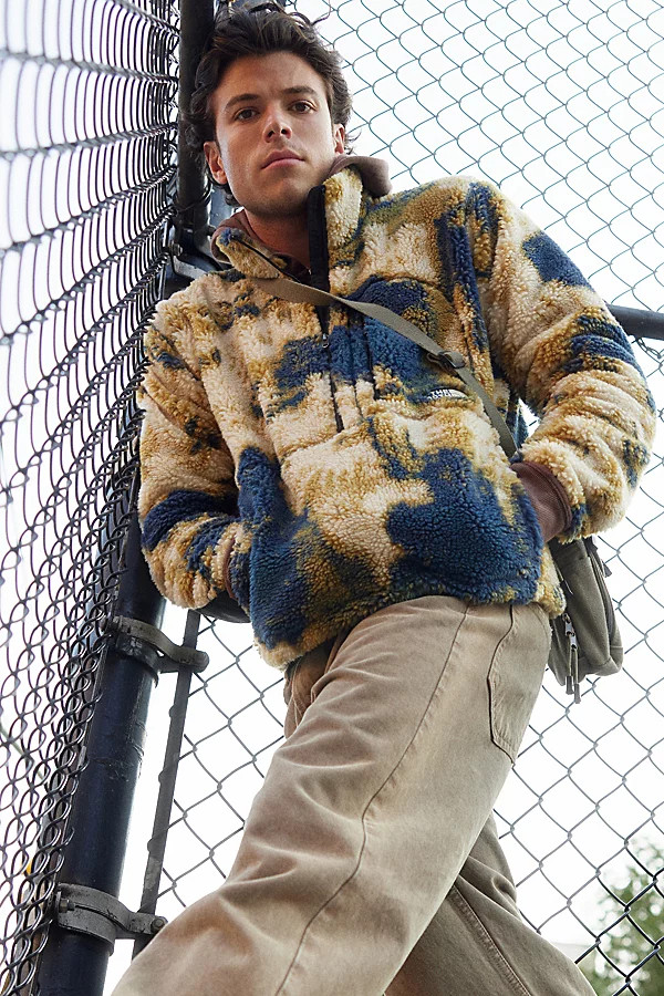 The North Face Extreme Pile Fleece Quarter Zip Pullover Sweatshirt in Assorted, Men's at Urban Outfitters | Urban Outfitters (US and RoW)