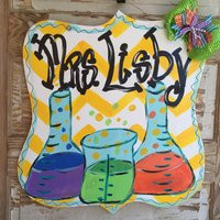 Science Chemistry School Teacher Classroom Door Hanger | Etsy (US)