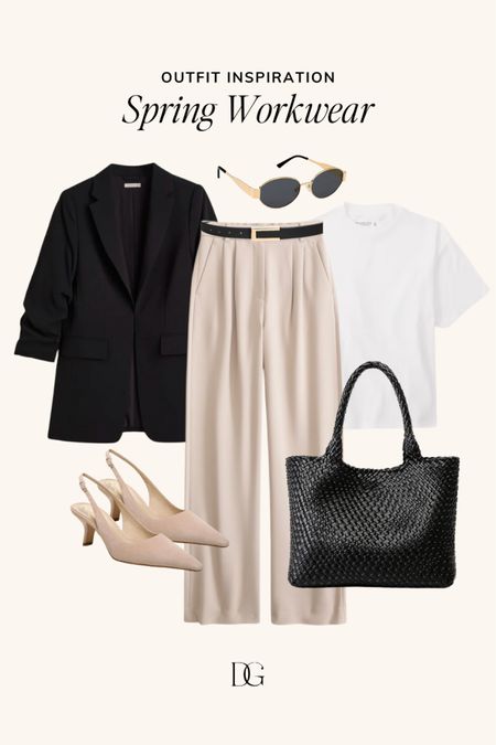 Spring Work Outfit Inspo | spring workwear, spring work outfit, spring business casual outfits, spring work outfits office chic, spring work outfits for women business casual, smart casual work outfit, summer office outfits, summer workwear, summer work outfits for women, capsule wardrobe, spring outfits, elevated spring outfit, smart casual spring outfit, business casual spring outfit, office outfits women, casual office outfits women, simple spring outfit, neutral spring outfit

#LTKworkwear #LTKSeasonal #LTKstyletip