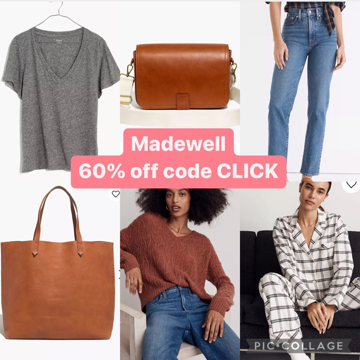 Madewell Major sale 60% off code CLICK 

#LTKCyberweek #LTKunder50 #LTKsalealert