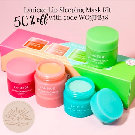 🔆Laneige Lip Sleeping Mask Kit is 50% off with code WG5JPB38 

#founditonamazon #amazonbeauty 

#LTKfindsunder50 #LTKGiftGuide #LTKbeauty