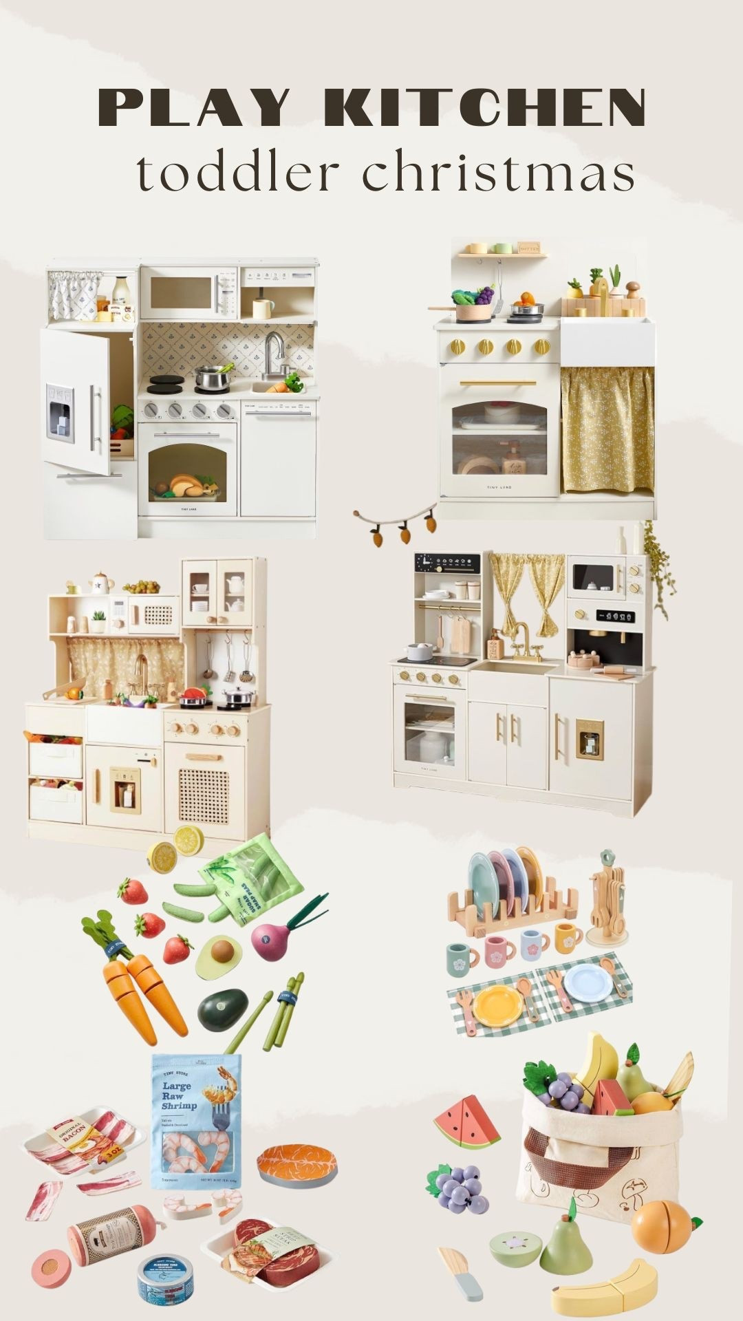 The best play kitchen items for the kiddos! 

#LTKGiftGuide #LTKFamily #LTKKids