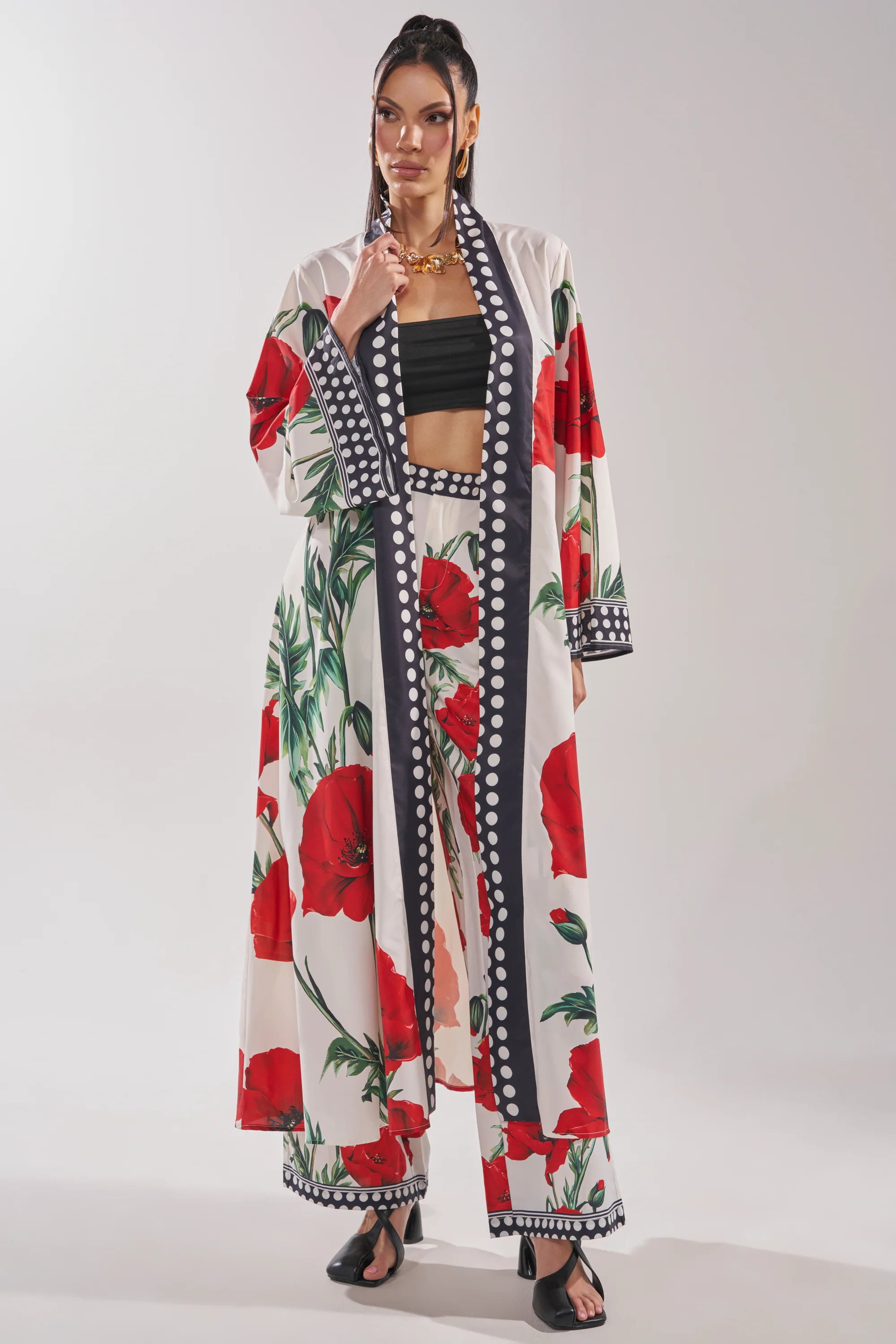 BELLADONNA CHIFFON DUSTER | AKIRA