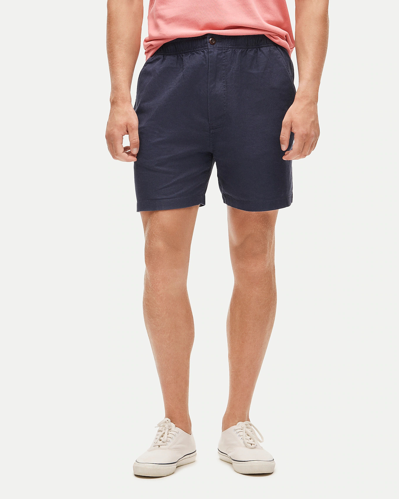 5.5'' Pier short in cotton-linen blend | J. Crew US