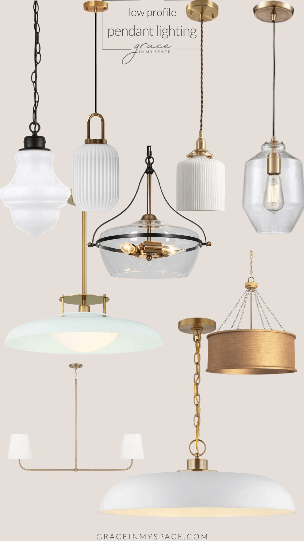 These pendant lights are perfect for low ceilings. Grab them on sale for President’s Day  

#LTKsalealert #LTKhome #LTKfindsunder100