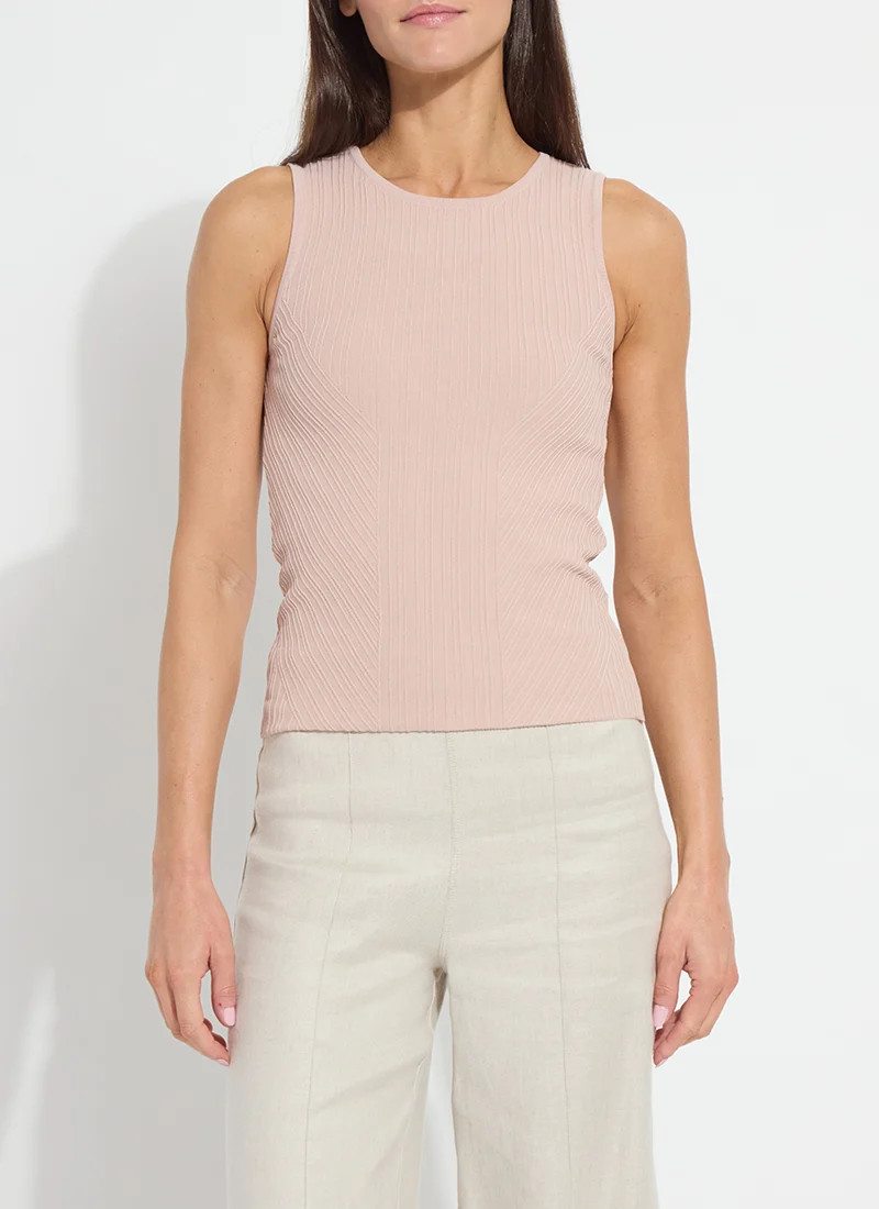 Andreia Ribbed Knit Tank | Lysse NY
