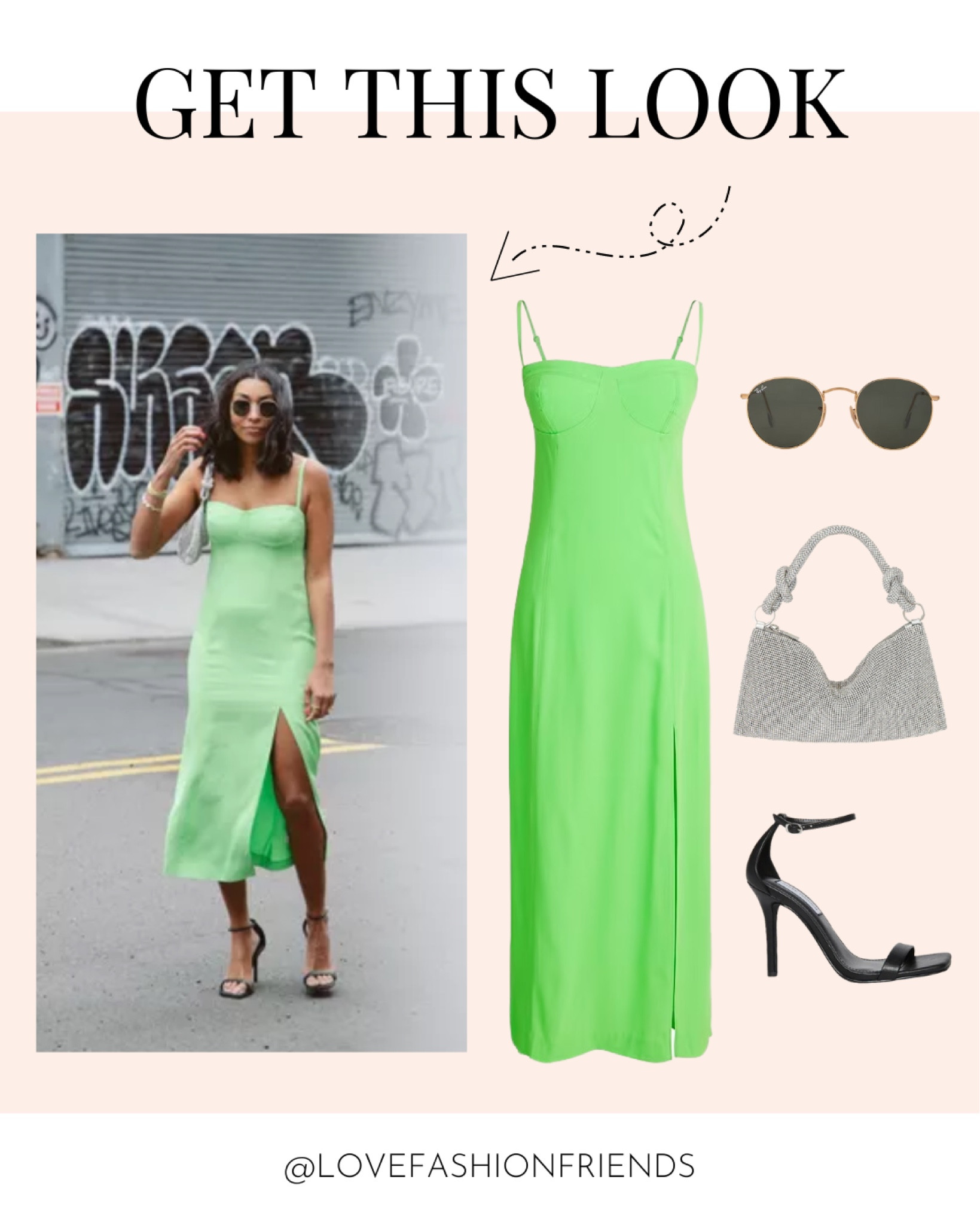 Wedding guest dress, neon dress, sandals, cult Gaia 

#LTKunder100 #LTKtravel #LTKwedding