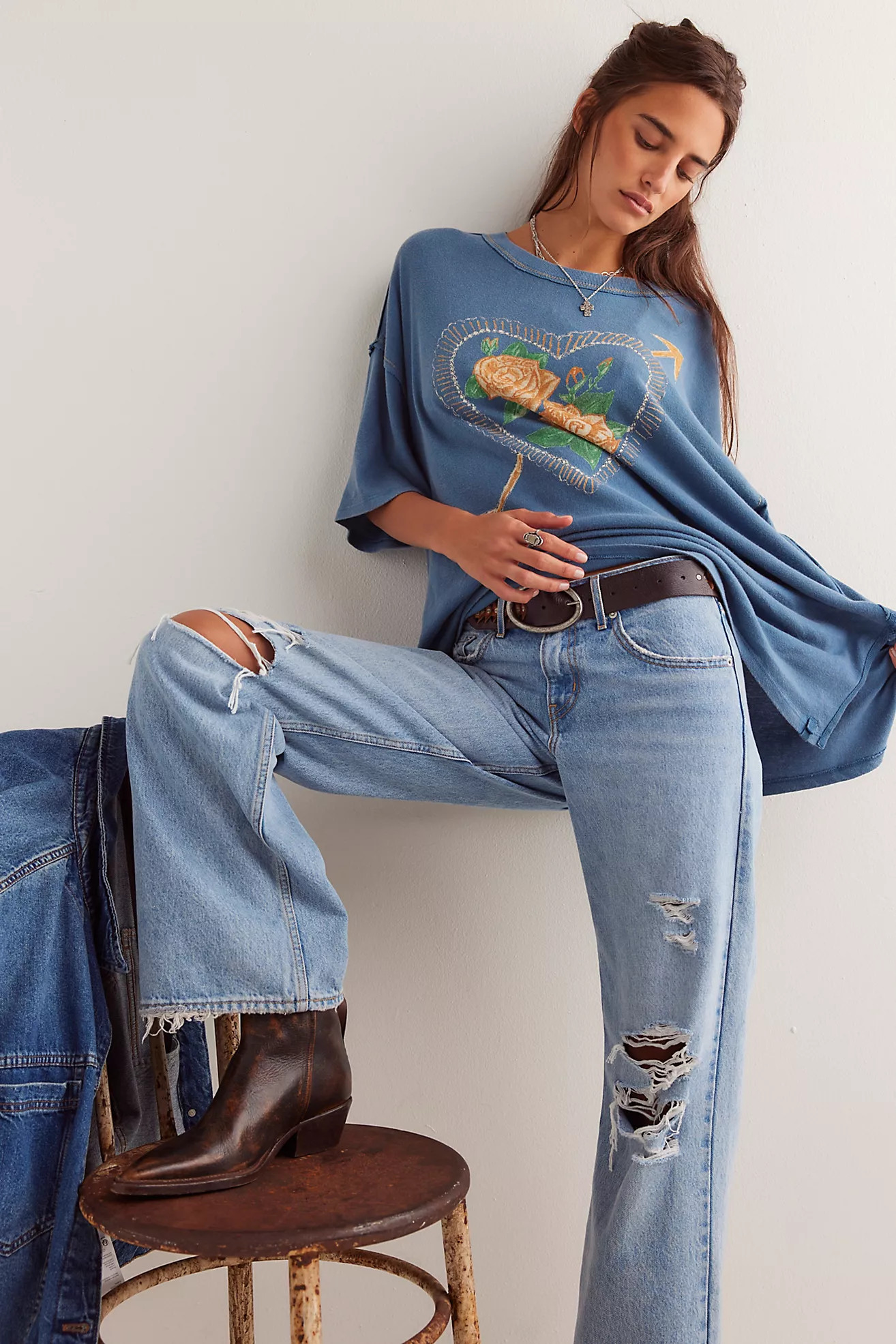 We The Free Love Rose Tee | Free People (Global - UK&FR Excluded)