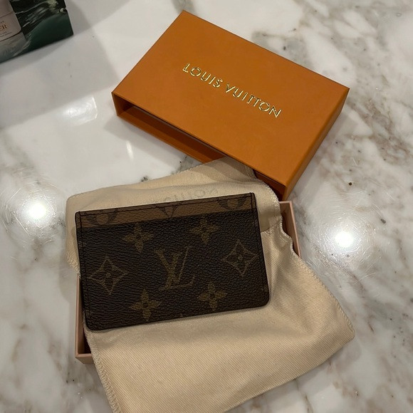 louis vuitton card case | Poshmark