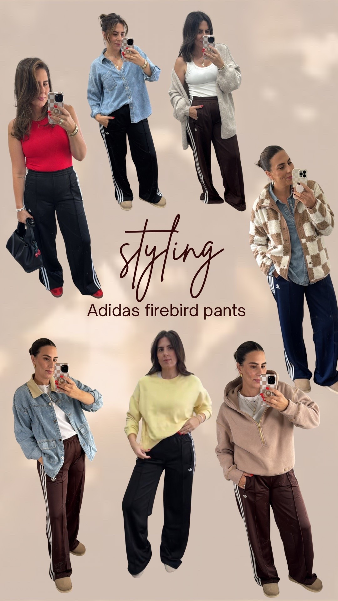 Styling adidas firebird pants #adidas #ootd 