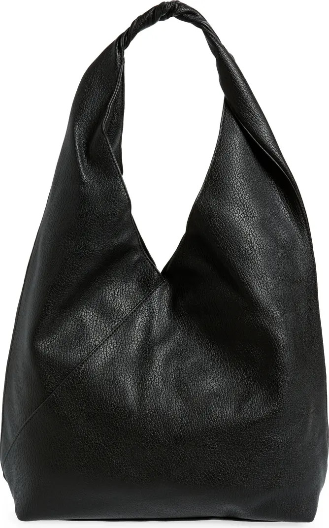 Mali + Lili Katie Oversize Recycled Vegan Leather Hobo Bag | Nordstrom | Nordstrom
