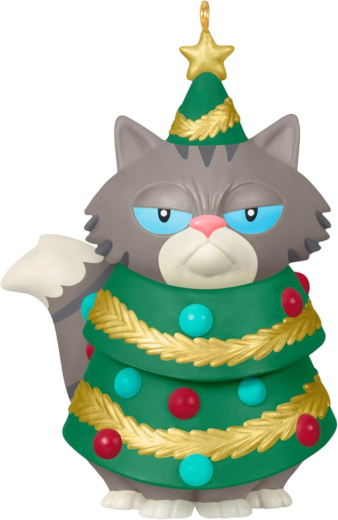 Hallmark Keepsake Christmas Ornament 2025, Festive Feline, Funny Gifts | Amazon (US)