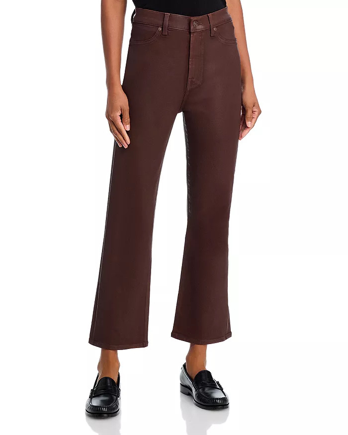 7 For All Mankind High Waisted Slim Kick Flare Jeans in Brunette & Cafe Crema Back to results -  ... | Bloomingdale's (US)