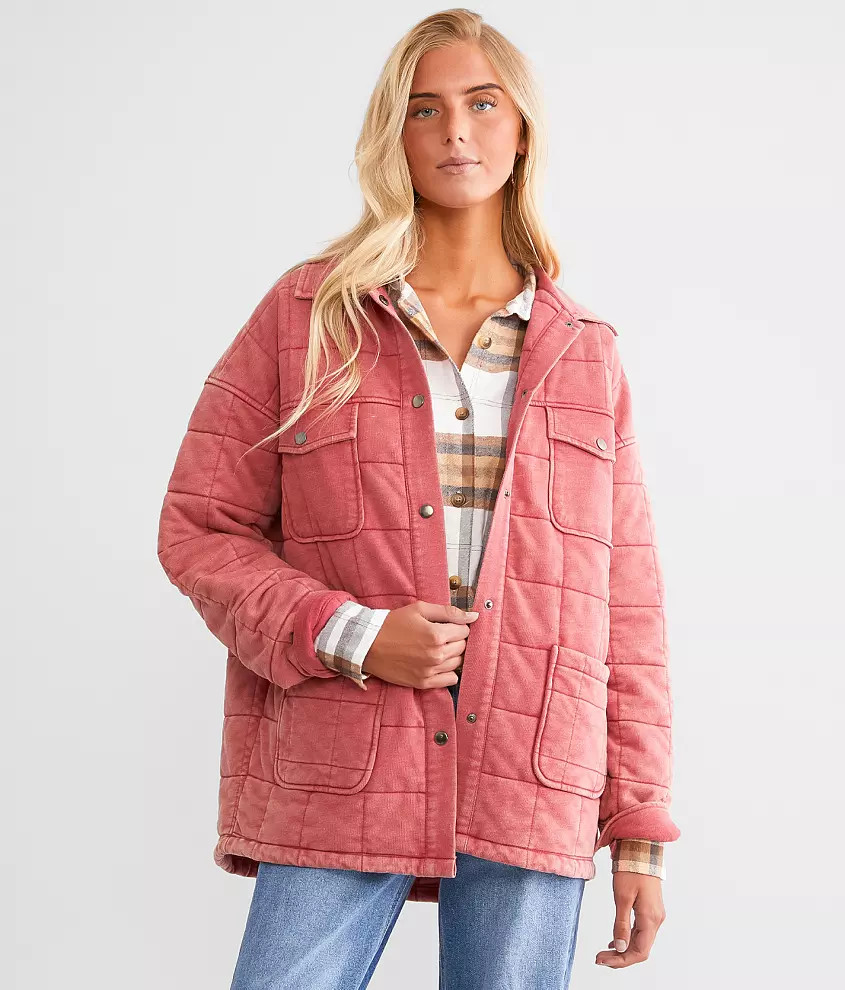Washed Shacket | Buckle