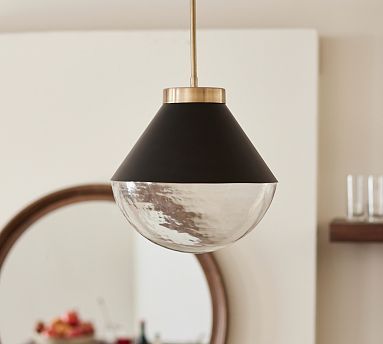 Rowen Metal Pendant | Pottery Barn (US)