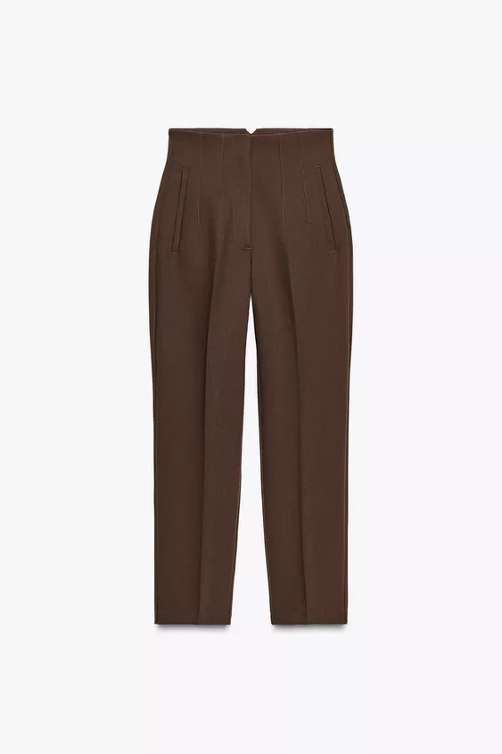 HIGH-WAIST TROUSERS | Zara US