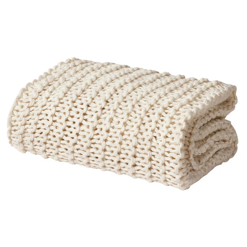 Leon Knitted Throw Blanket | Wayfair North America