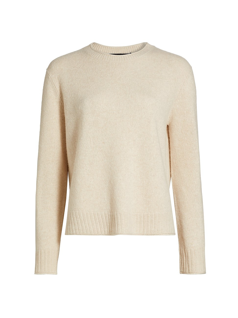 Women's Everyday Wool Cashmere Sweater - Oatmeal - Size Small | Saks Fifth Avenue