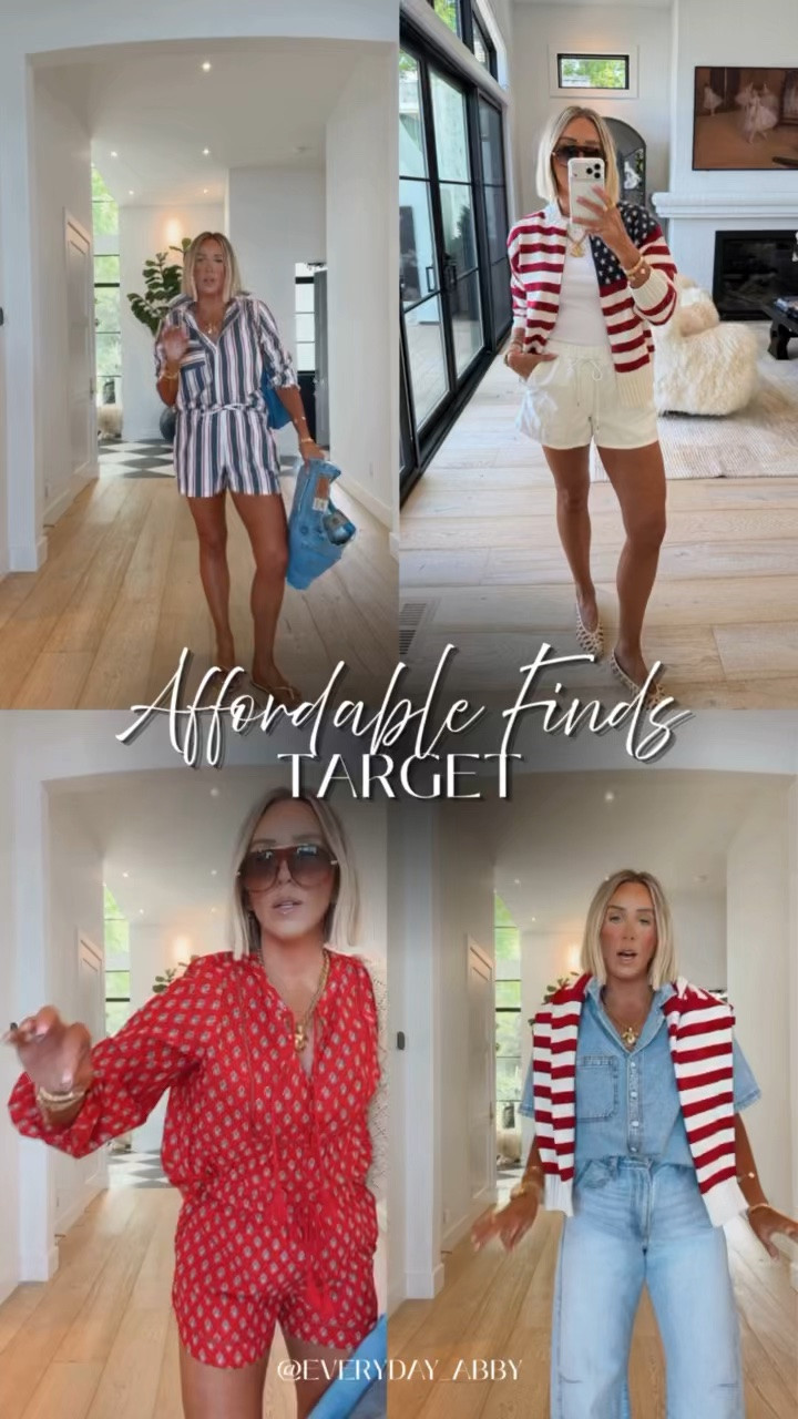 Fourth of July ready in these 4 affordable looks from @Target ❤️💙🤍

#LTKootd #LTKgrwm