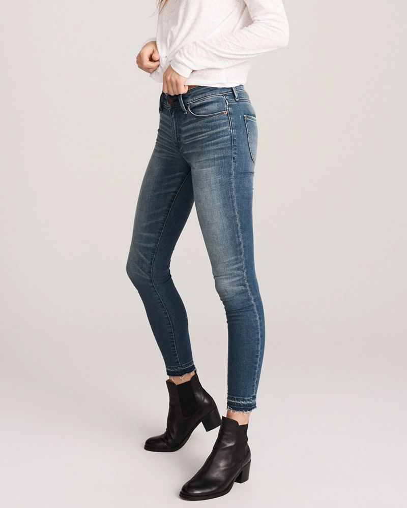 Low Rise Ankle Jeans | Abercrombie & Fitch US & UK