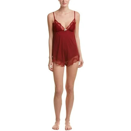 Eberjey Women s Estelle Teddy Merlot Large | Walmart (US)