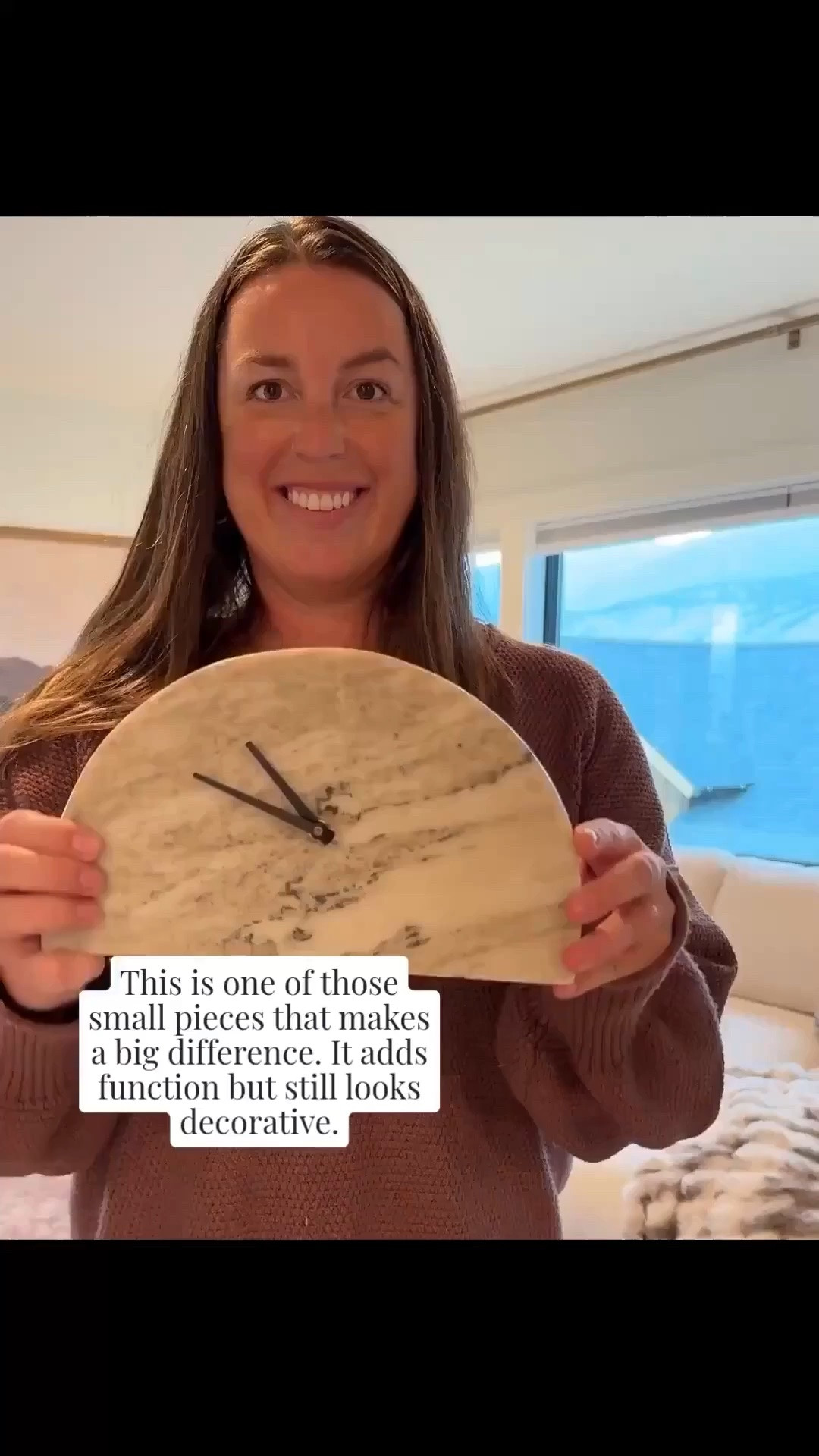 A marble clock is one of those small details that makes a space feel more elevated. It adds texture, a little contrast, and feels both functional and decorative at the same time.

Simple, but it makes everything around it look better.

#LTKmomlife #LTKvlog #LTKHome