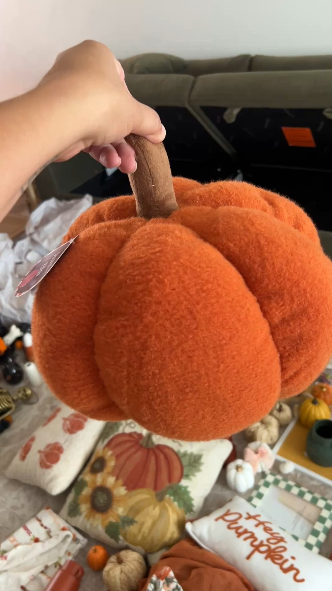 Plush pumpkin 🎃 

#LTKHome #LTKStyleTip #LTKSeasonal