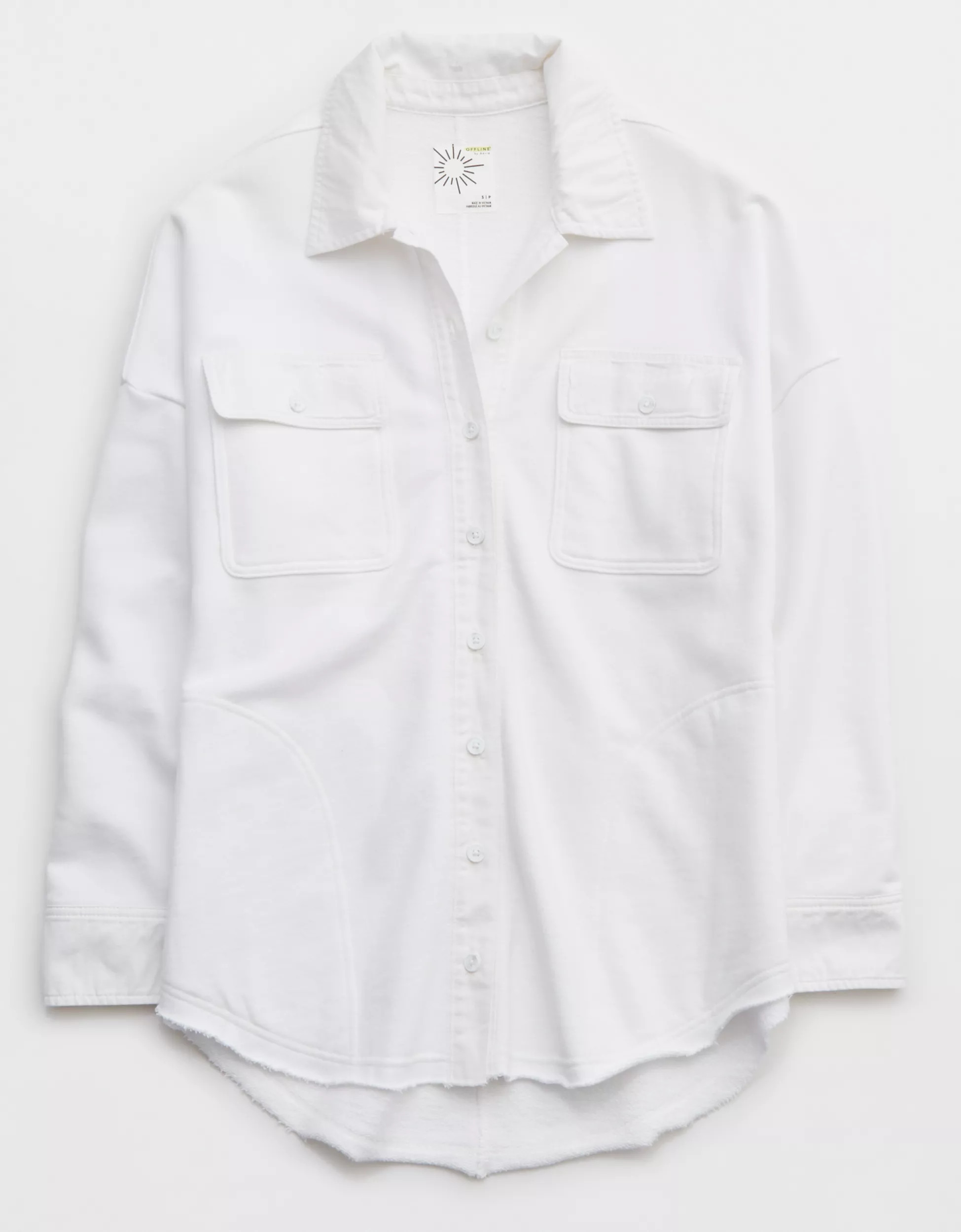OFFLINE By Aerie Throw-Back Shacket | Aerie