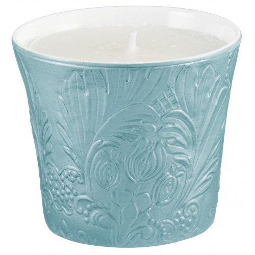 Raynaud Italian Renaissance Irise Sky Blue Candle Pot 3.3 Sky Blue | Gracious Style