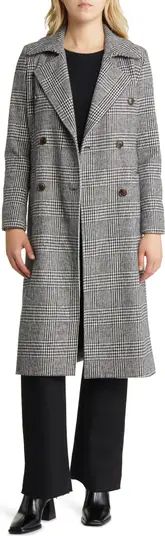 Halogen® Tailored Double Breasted Long Coat | Nordstrom | Nordstrom