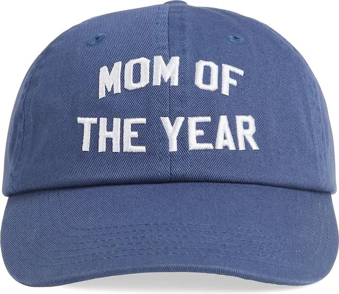 Mom of the Year Cotton Twill Baseball Cap | Nordstrom