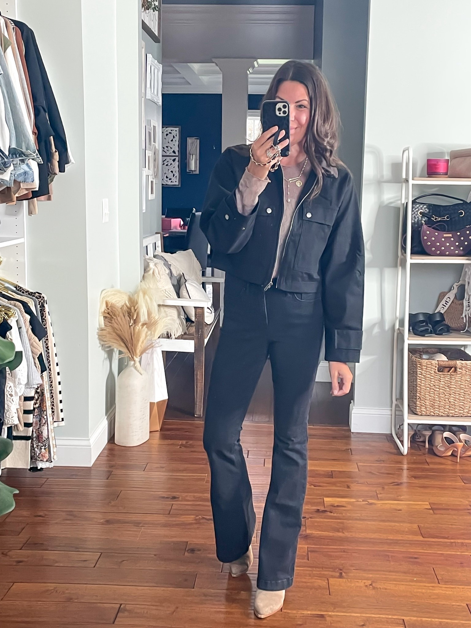 Walmart black barn jacket 

#LTKOver40 #LTKStyleTip #LTKFindsUnder50