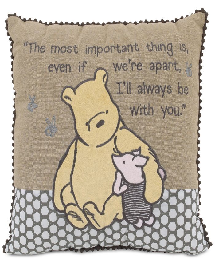 A Day With Pooh Decorative Pillow | Macys (US)