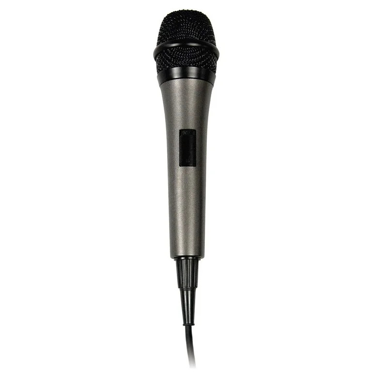 Singing Machine Unidirectional Dynamic Wired Microphone, SMM214, Black | Walmart (US)