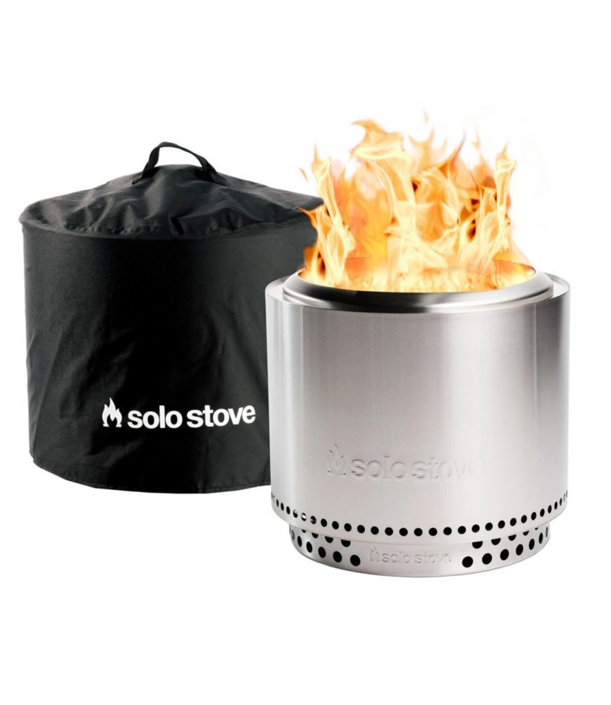 Solo Stove Bonfire Fire Pit Set 2.0 Stainless Steel Basic | L.L. Bean