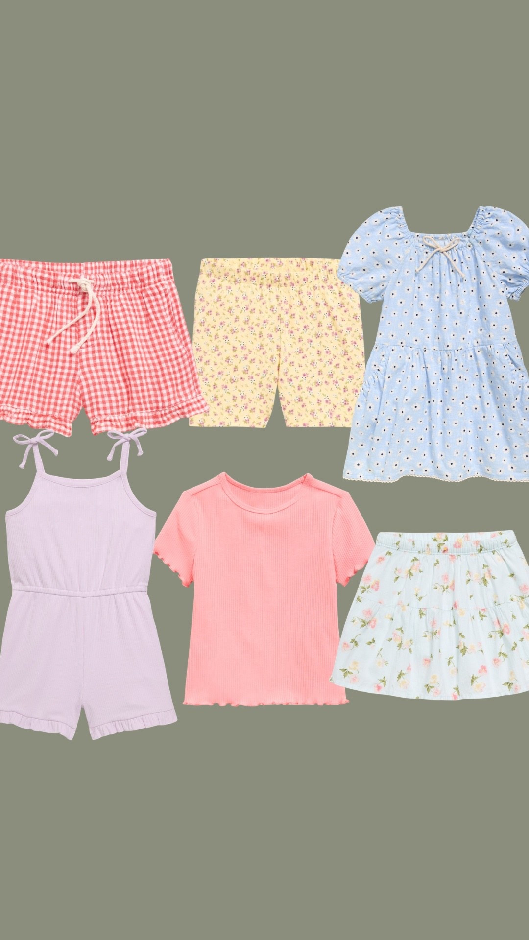 Toddler girl spring pieces in my cart for Harper! All on SALE now!