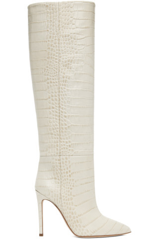 Off-White Stiletto Boots | SSENSE