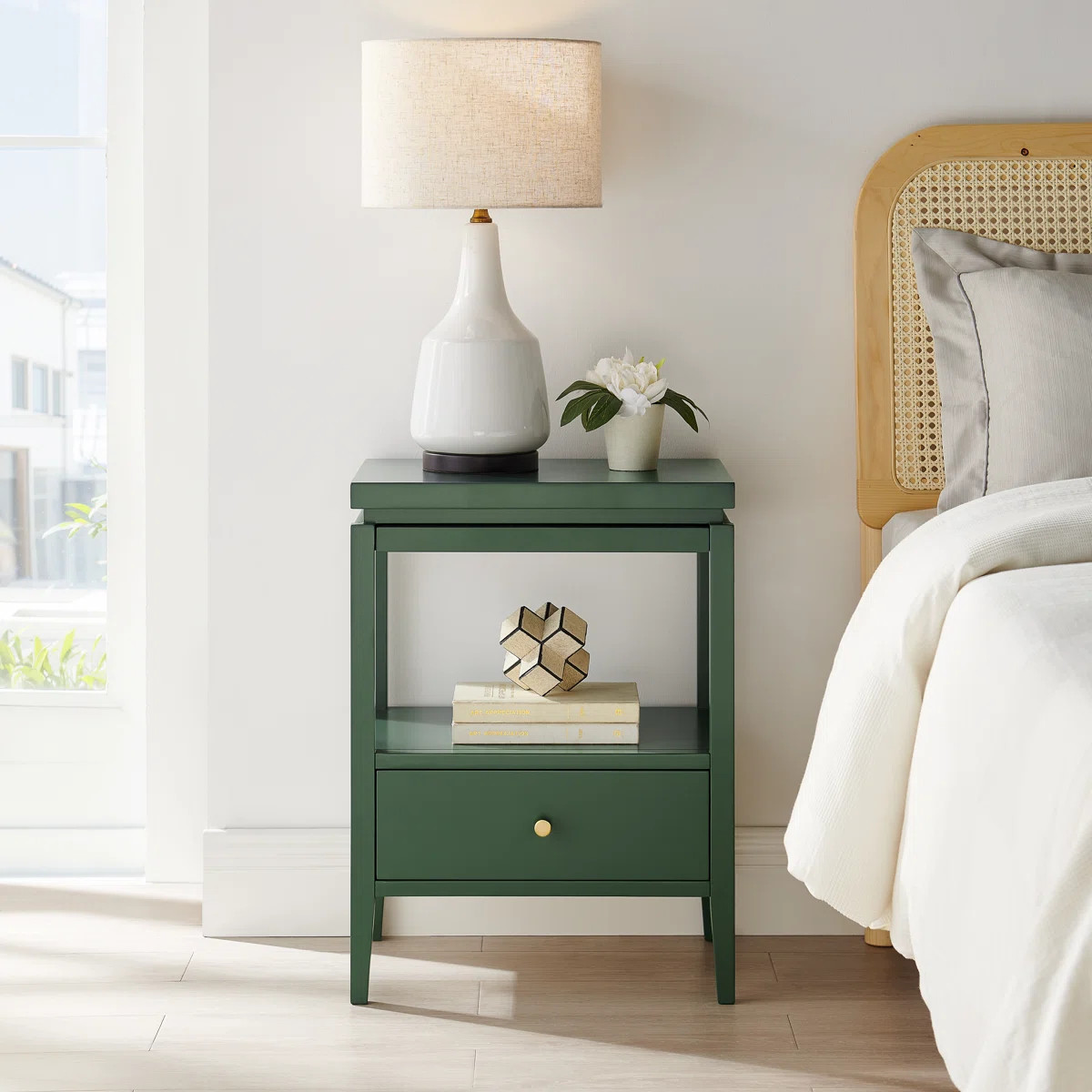 Opava 1-Drawer Nightstand | Wayfair North America