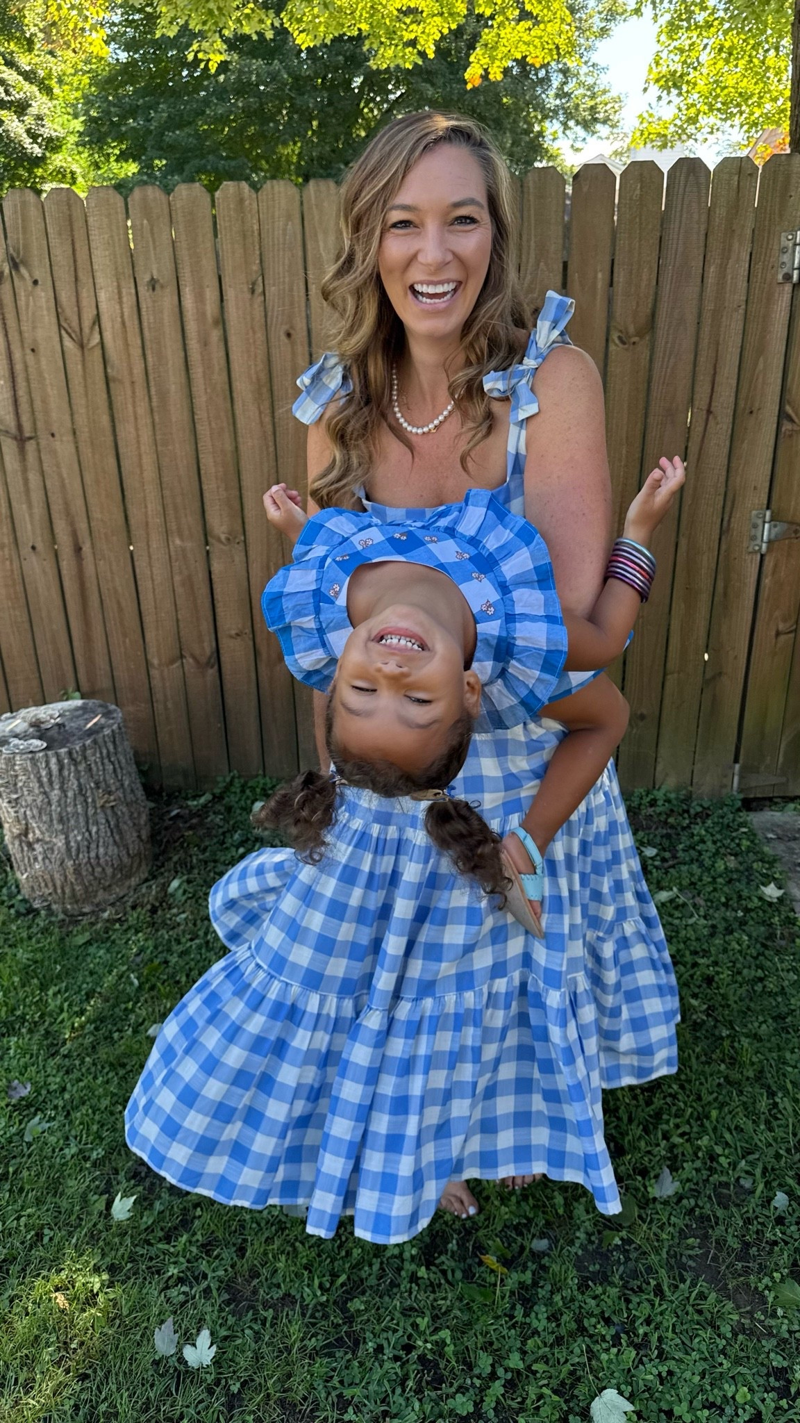Gingham girls!!! Gingham dress : blue gingham

#LTKSeasonal #LTKmomlife #LTKKids