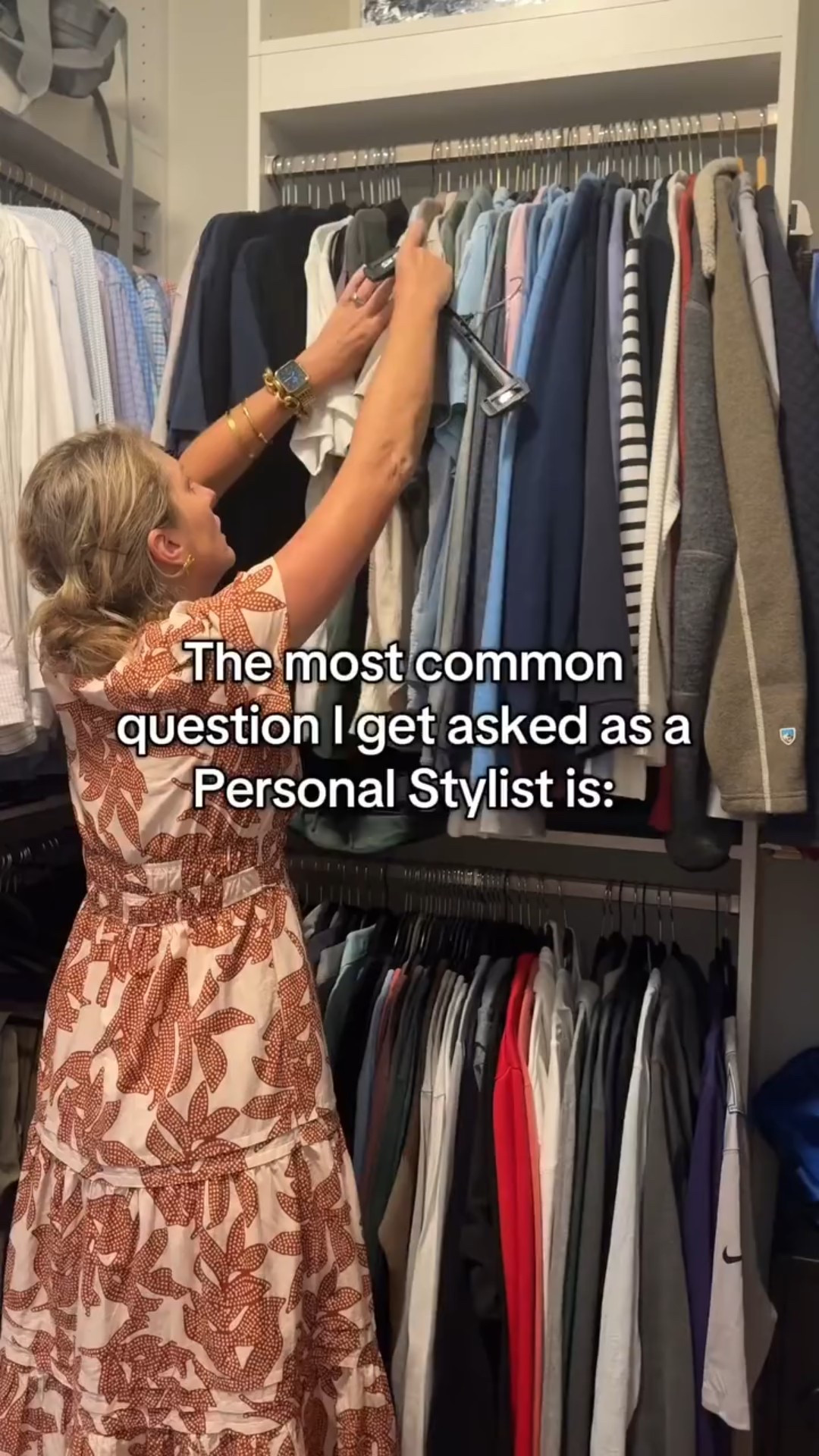 One of the most common questions we get asked as Personal Stylists is: ‘Where do I even start when my closet feels overwhelming?’ 

✨ The answer: you don’t have to do it alone. That’s exactly why we created our Closet Audit service. 

Here’s what happens during a Closet Audit: 

👚 We sort through your wardrobe together — deciding what stays, what goes, and what’s missing. 

📸 We build ready-to-wear outfits from pieces you already own (no more staring at your closet feeling stuck). 

📝 We create a clear list of what you actually need moving forward so your shopping is intentional, not overwhelming. 

The result? A closet that works for your lifestyle, your style, and your confidence. 💫 

👉 If your closet feels like chaos, send us a DM. Let’s turn it into a space that inspires you every single day.