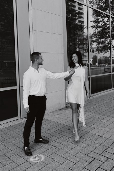 Brides aren’t the only ones who can wear white and do some fun photos with their significant other. Shane and I have been married for 7 years, but the minute I saw this white Abercrombie dress, I knew I wanted to recreate our engagement photos in a new & fun way. You can shop this dress along with some other adorable white dresses using my code “AFSHELBY” for 15% off 

#LTKmidsize #LTKsalealert #LTKwedding