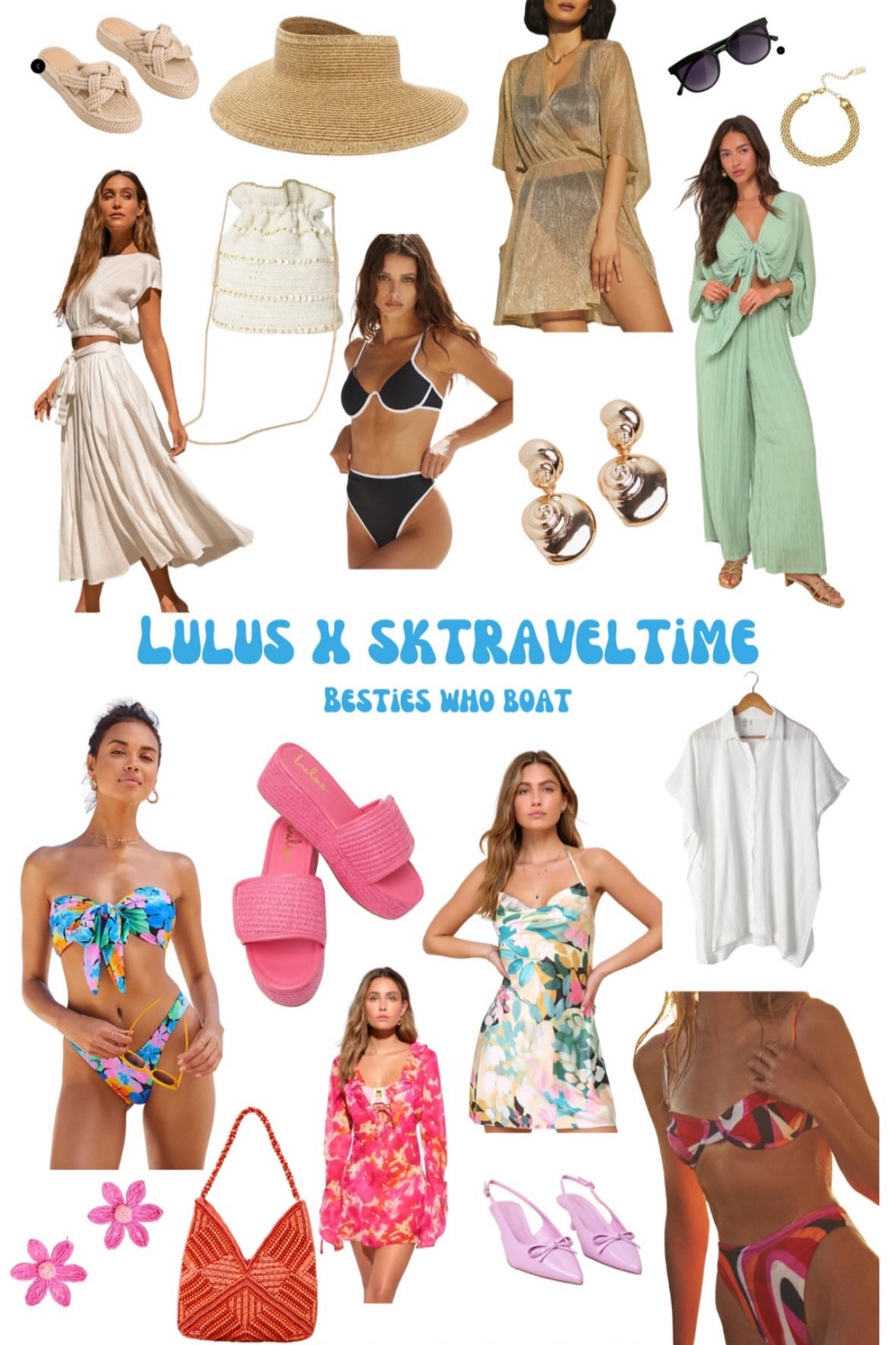 Boat Season is my absolute favorite! Here are some CUTE looks from Lulus for your next boat day/vacation! Check out my instagram @skhammer to see which of these i packed while sailing in Grenada 🇬🇩 
